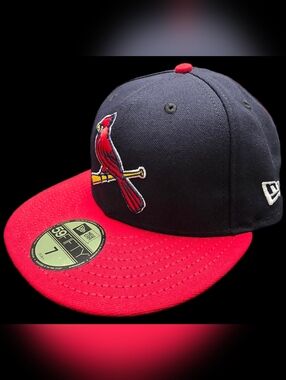 St. Louis Cardinals New Era 59FIFTY Fitted Hat Size 7